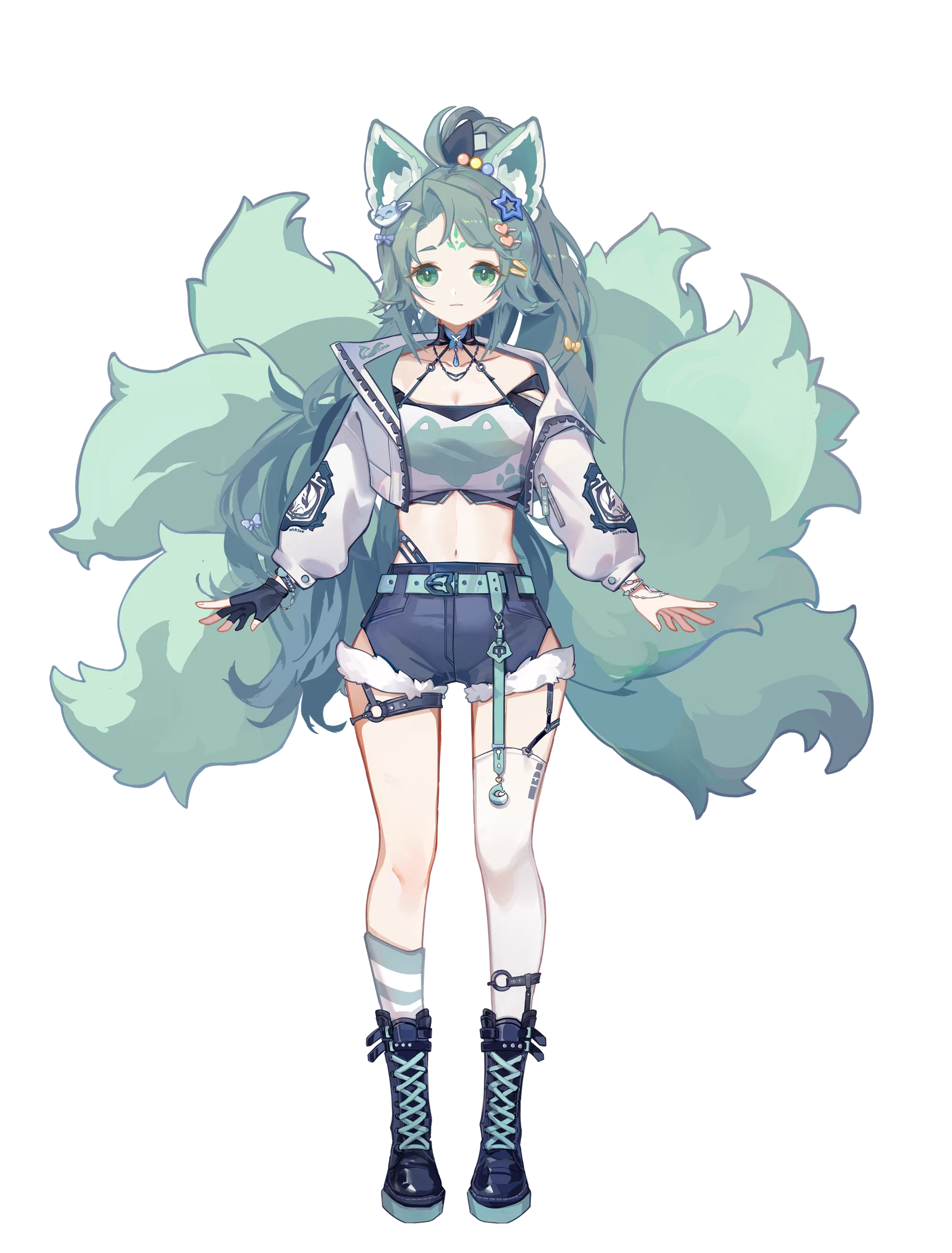 苏烟六尾机能形象